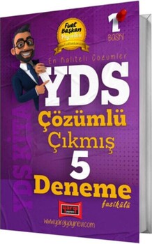  Yargı Yayınları YDS Çözümlü Çıkmış 5 Deneme Fasikülü
