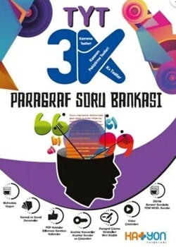  2025 Katyon Yayınları TYT Paragraf 3K Soru Bankası