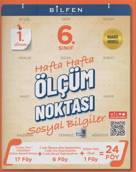 Bilfen Yayıncılık 6. Sınıf Sosyal Bilgiler Ölçüm Noktası 1. Dönem