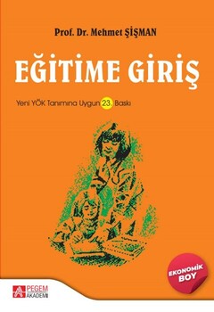  Pegem Yayınları Eğitime Giriş Ekonomik Boy Mehmet Şişman