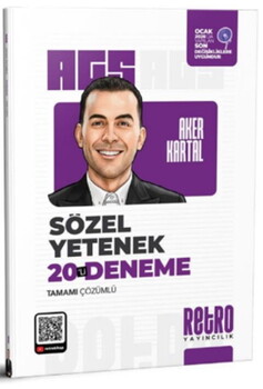  Retro Yayıncılık MEB AGS Sözel Yetenek 20 Deneme