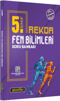  Startfen Yayınları 5. Sınıf Fen Bilgisi Rekor Soru Bankası