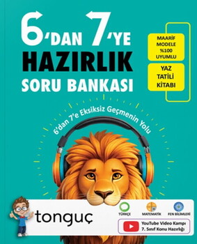 Tonguç Akademi 6 dan 7 ye Hazırlık Kitabı
