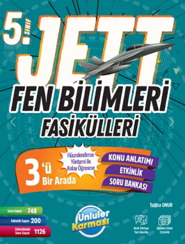  Ünlüler Karması 5. Sınıf Fen Bilimleri JETT Fasikülleri