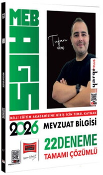 Yargı Yayınları 2026 MEB AGS Mevzuat Bilgisi Tamamı Çözümlü 22 Deneme
