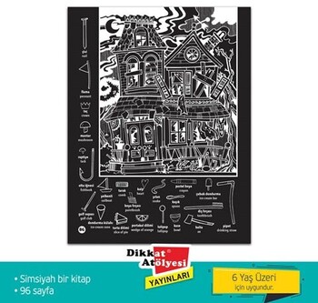  Dikkat Atölyesi Yayınları Parlayan Hidden Pictures Puzzle Dikkat Geliştirme Kitabı