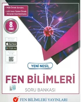  2025 Fen Bilimleri Yayınları 8. Sınıf Yeni Nesil Fen Bilimleri Soru Bankası