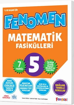  Fenomen Okul Yayınları 5. Sınıf Fenomen Matematik Fasikülleri