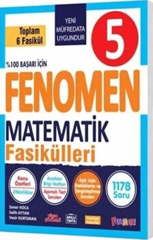  Fenomen Okul Yayınları 5. Sınıf Fenomen Matematik Fasikülleri