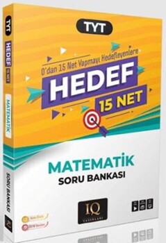  IQ Yayınları TYT Matematik Hedef 15 Soru Bankası