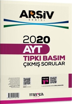  Marka Yayınları 2020 AYT Arşiv Serisi Tıpkı Basım Çıkmış Sorular