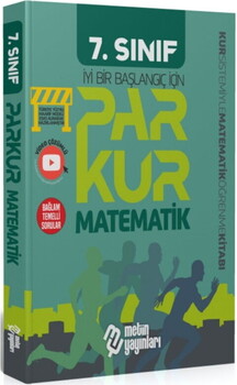 Metin Yayınları 7. Sınıf Parkur Matematik Öğrenme Kitabı