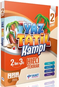  Yanıt Yayınları 2. Sınıf Yaz Tatil Kitabı Kampı