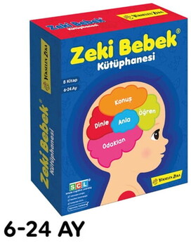 Yükselen Zeka Yayınları Zeki Bebek Kütüphanesi 8 li Set 6-24 Ay