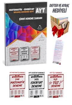  Ders Ortamı 2025 AYT Matematik Edebiyat ve Trigonometri Limit Türev İntegral Deneme Sınavı Seti - Defter Hediyeli