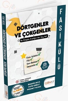  Günay Yayınları TYT Dörtgenler ve Çokgenler Fasikülü