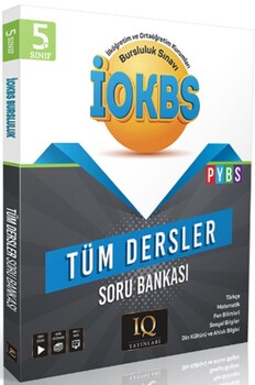  IQ Yayınları 5. Sınf İOKBS Tüm Dersler Soru Bankası