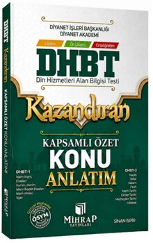 Mihrap Yayınları DHBT 1-2 Kazandıran Konu Anlatımı