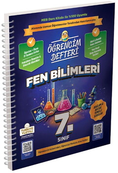 Murat Yayınları 7. Sınıf Fen Bilimleri Öğrencim Defteri