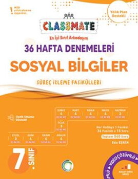  Okyanus Yayınları 7. Sınıf Sosyal Bilgiler Classmate 36 Hafta Denemeleri