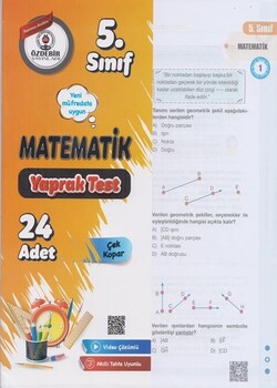 Özdebir Yayınları 5. Sınıf Matematik Yaprak Test