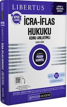  Pegem Yayınları KPSS A Grubu Libertus İcra İflas Hukuku Konu Anlatımlı