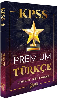 Yetki Yayınları KPSS Türkçe Premium Çözümlü Soru Bankası