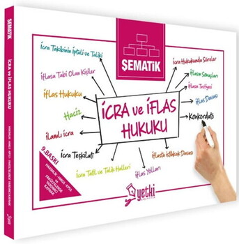  Yetki Yayınları Şematik İcra İflas Hukuku