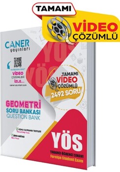  Caner Yayınları YÖS Geometri Soru Bankası