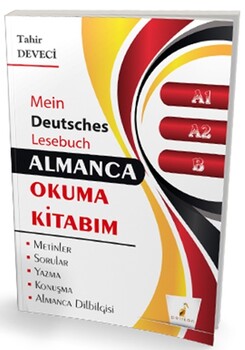  Pelikan Yayınları Almanca Okuma Kitabım A1 - A2 - B Seviyesi