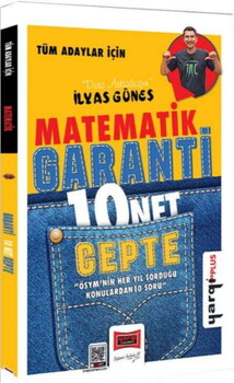  Yargı Yayınları Tüm Adaylar İçin Matematik Garanti 10 Net Cepte