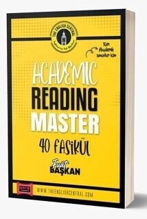  Yargı Yayınları Tüm Akademik İngilizce Sınavları İçin Academic Reading Master 40 Fasikül