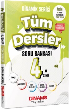  Dinamo Yayınları 4. Sınıf Tüm Dersler Dinamik Serisi Soru Bankası