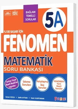 Fenomen Okul Yayınları 5. Sınıf Matematik A Fenomen Soru Bankası