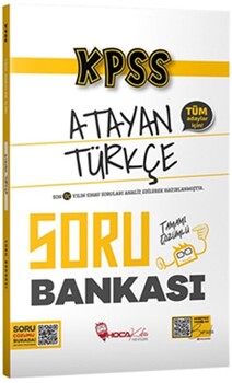  Hoca Kafası KPSS Türkçe Atayan Soru Bankası