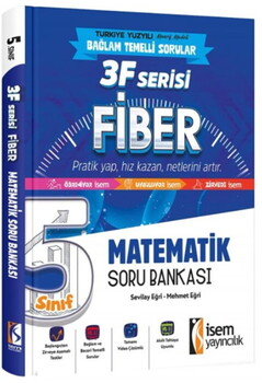  İsem Yayınları 5. Sınıf Matematik 3F Fiber Soru Bankası