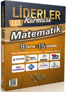  Liderler Karması 8. Sınıf LGS Matematik Denemeleri 8 Yayın 16 Deneme
