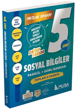 Muba Yayınları 5. Sınıf Sosyal Bilgiler Fasikül ve Soru Bankası