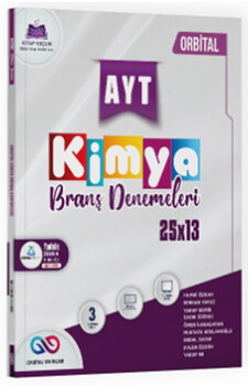  Orbital Yayınları AYT Kimya 25 x 13 Branş Denemeleri