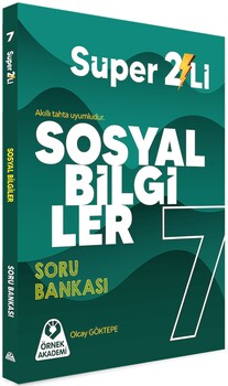  Örnek Akademi 7. Sınıf Süper İkili Sosyal Bilgiler Seti