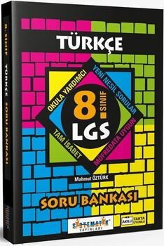  Sistematik Yayınları 8. Sınıf LGS Türkçe Soru Bankası