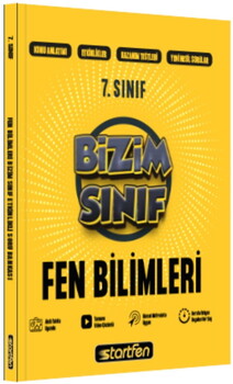  Startfen Yayınları 7. Sınıf Fen Bilimleri Bizim Sınıf Etkinlikli Soru Bankası