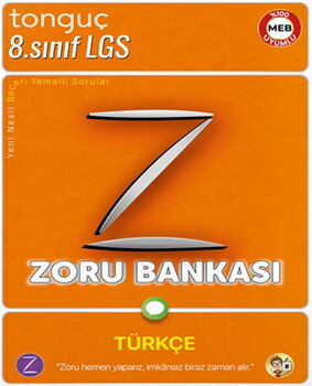  Tonguç Akademi 8. Sınıf Türkçe Zoru Bankası