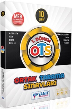  Yanıt Yayınları 10. Sınıf 1. Dönem Ortak Tarama Sınavları