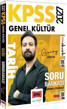  Yargı Yayınları 2027 KPSS Genel Kültür Tamamı Çözümlü Tarih Soru Bankası