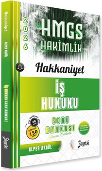 Yetki Yayınları 2026 HMGS İş Hukuku Hakkaniyet Soru Bankası