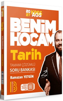  Benim Hocam 2027 KPSS AGS Tarih Tamamı Çözümlü Soru Bankası
