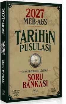 CBA Yayınları 2027 MEB AGS Tarihin Pusulası Soru Bankası