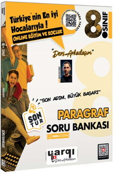  Ders Arkadaşım 8. Sınıf LGS Paragraf Son Tur Soru Bankası