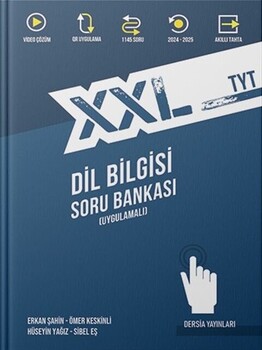  Dersia Yayınları TYT Türkçe XXL Dil Bilgisi Soru Bankası Güncel Baskı